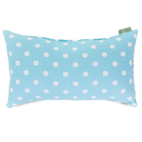 Majestic Home Aquamarine Small Polka Dot Small Pillow