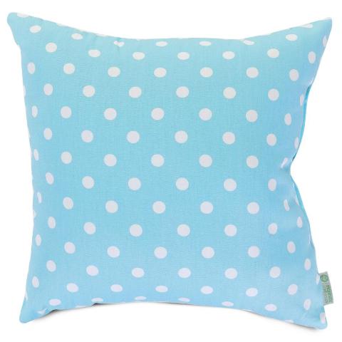 Majestic Home Aquamarine Small Polka Dot Extra Large Pillow