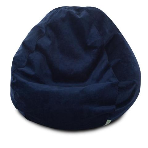 Majestic Home Villa Navy Small Classic Bean Bag