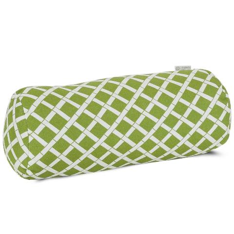 Majestic Home Sage Bamboo Round Bolster