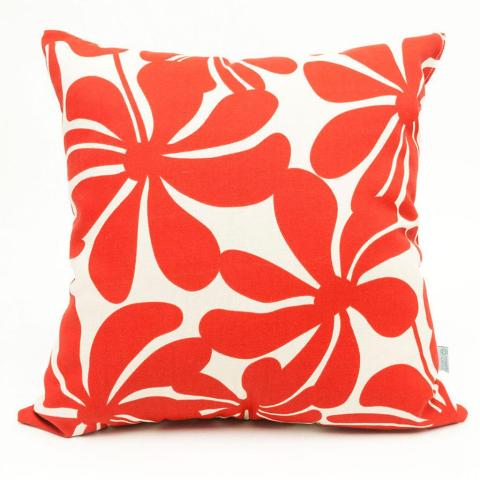 Majestic Home Red Plantation Large Pillow