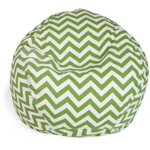 Majestic Home Sage Chevron Small Classic Bean Bag