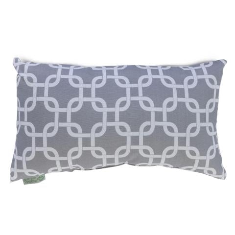 Majestic Home Gray Links Small Pillow