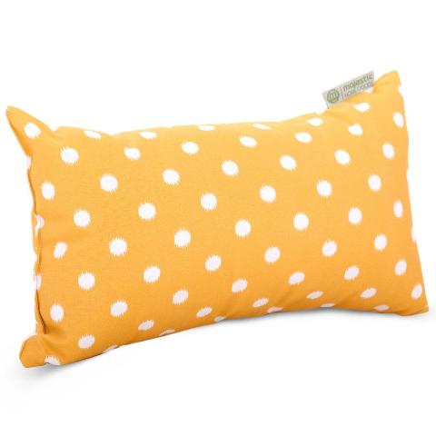 Majestic Home Citrus Ikat Dot Small Pillow