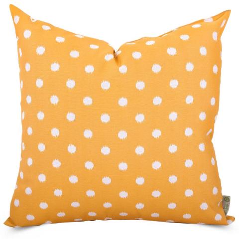Majestic Home Citrus Ikat Dot Extra Large Pillow