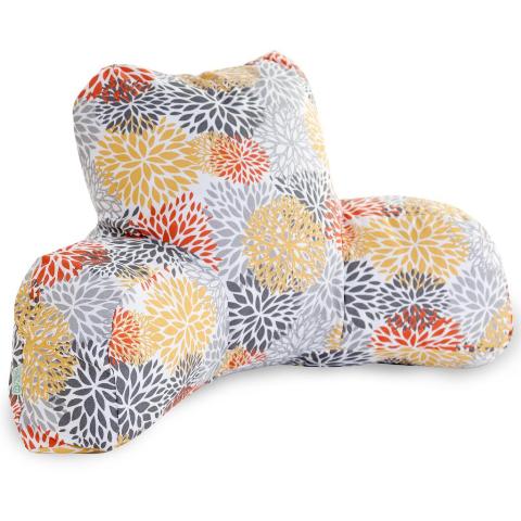 Majestic Home Citrus Blooms Reading Bean Bag Pillow