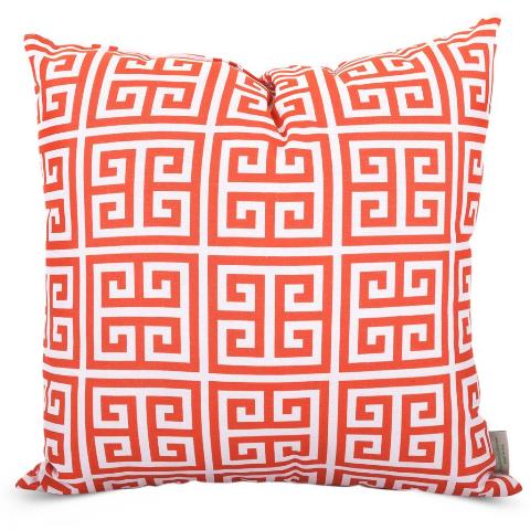 Majestic Home Orange Towers Extra Large Pillow