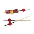 PacknWood 209BBATAMI 3.15 In. Atami Bamboo Pick Black End With Red Bead, Pack Of 2000 PacknWood 209BBATAMI 3.15 In. Atami Bamboo Pick Black End With Red Bead, Pack Of 2000