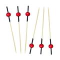 PacknWood 209BBKITA 2.76 In. KitaBamboo Pick With 1 Red Bead & Black End, Pack Of 2000 PacknWood 209BBKITA 2.76 In. KitaBamboo Pick With 1 Red Bead & Black End, Pack Of 2000
