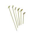 PacknWood 209BBBCL120 4.7 In. Noshi Bamboo Looped Skewer, Pack Of 2000 PacknWood 209BBBCL120 4.7 In. Noshi Bamboo Looped Skewer, Pack Of 2000