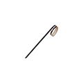 PacknWood 209BBJOYO9 3.94 In. Joyo Rond Black Bamboo Skewer With Side Twist, Pack Of 2000 PacknWood 209BBJOYO9 3.94 In. Joyo Rond Black Bamboo Skewer With Side Twist, Pack Of 2000