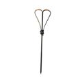 PacknWood 209BBFOTSY15 5.91 In. Fotsy Black Bamboo Skewer With Looped Heart Design, Pack Of 2000 PacknWood 209BBFOTSY15 5.91 In. Fotsy Black Bamboo Skewer With Looped Heart Design, Pack Of 2000