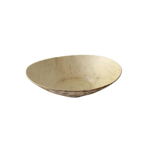 PacknWood 210BBOUSCOUP 2 Oz. Mini Bamboo Leaf Round Dish- Pack Of 1000
