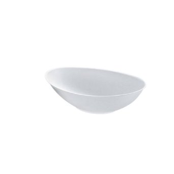 Bio N Chic 32 Oz. Oval Sugarcane Bowl - White - Pack of 250 - Eco-Friendly