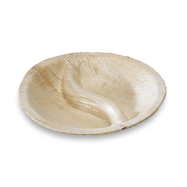Palmying Yin Yang Shaped Palm Leaf Dish