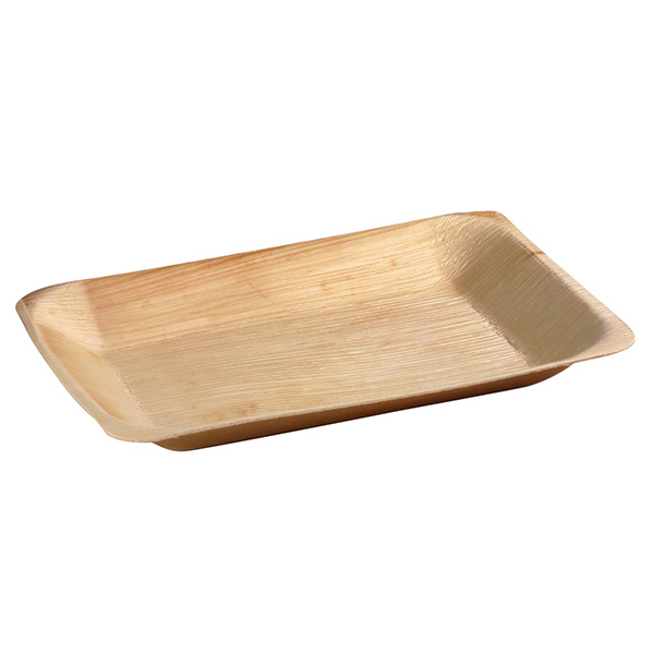 210BBA2416 Rectangular Palm Leaf Plate- Pack Of 100