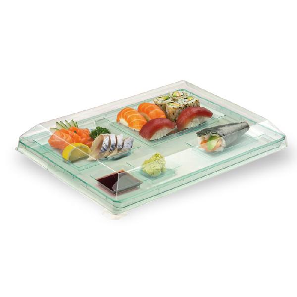 Transparent Green Klarity Tray, Pack Of 50