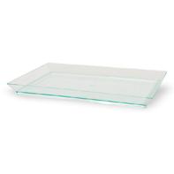Rectangular Transparent Green Klarity Tray