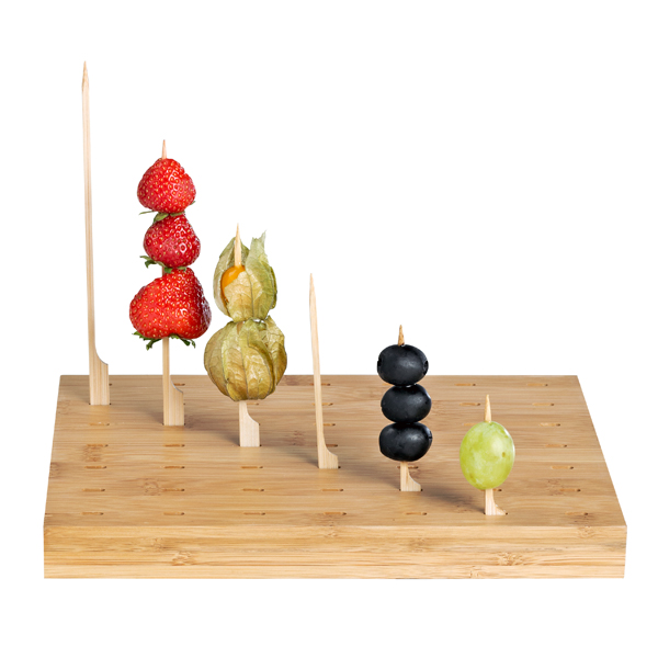 Bamboo Paddle Pick Holder