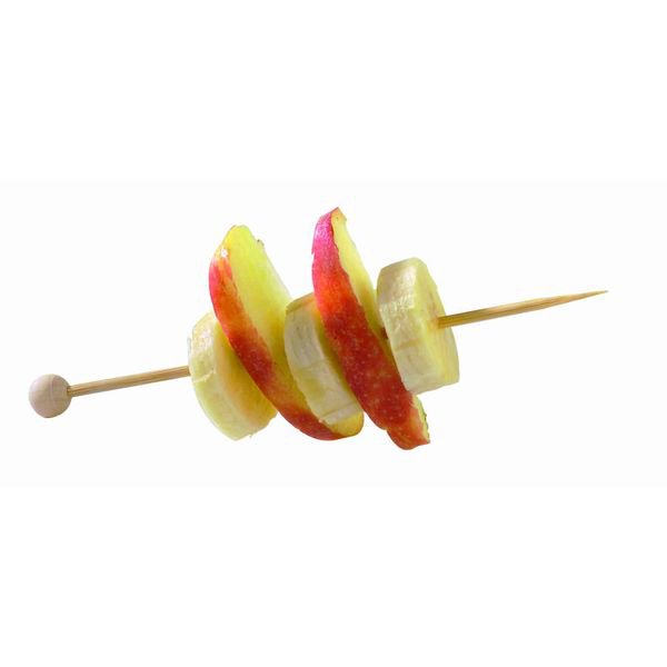 5.5 In. Natural Bamboo Ball Skewer, Pack Of 2000