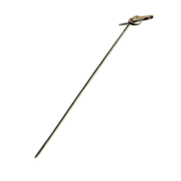 Picture of PacknWood 209BBLOKO15 5.91 In. Loko Black Looped Bamboo Skewer- Pack Of 2000