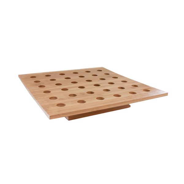 36 Holes Bamboo Cone And Temaki Display, Pack Of 1