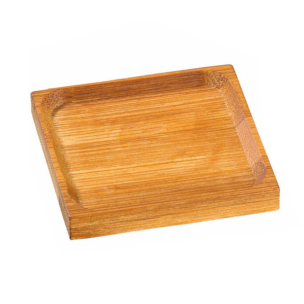 Poda Bamboo Mini Square Dish - 2.4 x 2.4 In- Pack Of 144