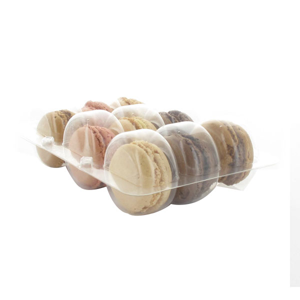 Picture of PacknWood 210MACINS9 Clear Insert 9 Macarons - 6.3 x 4.3 x 0.8 In- Pack Of 150