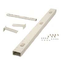 239128BG 72 H In. Wall Mount Post Beige