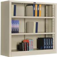 Picture of Famous Brand 277440PY Bookcase 3 Openings 36 W X 12 D X 42 H In.&#44; Putty