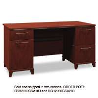 Picture of Bush Furniture 2960CSA1-03 Box 1 Of 2 Enterprise Harvest Cherry