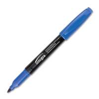 Picture of Integra 30017 Permanent Marker&#44; Fine Point&#44; Fade & Water Resistant&#44; Blue