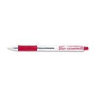 32222 Easytouch Ballpoint Retractable Pen- Red Ink- Medium- Dozen