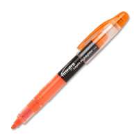 Integra 33313 Liquid Ink Highlighter, Chisel Tip, Fluorescent Orange