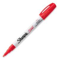 Picture of Sanford Ink 35535 Paint Markers Fine Oil Based- Water & Fade Resistant- Red