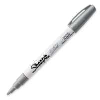 Picture of Sanford Ink 35545 Paint Marker Oil Base Permanent&#44; Fine Point&#44; Silver