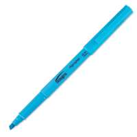 Picture of DDI 967815 Integra Highlighters- 12 Count  Fluorescent Blue  Pen Style  Chisel Tip Case of 96