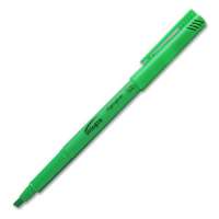 Picture of DDI 967816 Integra Highlighters - 12 Count  Fluorescent Green  Pen Style  Chisel Tip Case of 96