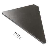 752149BK Steel Worksurface Black 41.25 W X 19.25 D