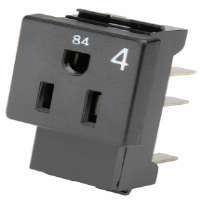 Interion Circuit 4 Receptacle - (Package Of 4)