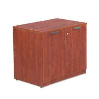 Picture of Alera ALEVA613622MC Valencia Series Storage Cabinet- Medium Cherry