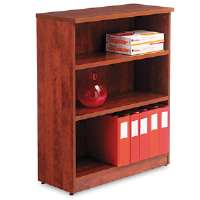 Picture of Alera ALEVA634432MC Valencia Series Bookcase- 3 Shelves- Medium Cherry