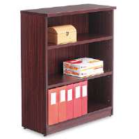 Picture of Alera ALEVA634432MY Valencia Series Bookcase- 3 Shelves- Mahogany