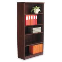 Picture of Alera ALEVA636632MY Valencia Series Bookcase- 5 Shelves- Mahogany