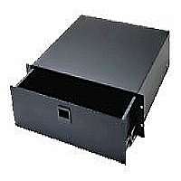 D3 Rack Storage Drawer - Black - 3U