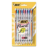 MPLWP241 Mechanical Pencil, With Pocket Clip, 0.9Mm, 24 Per Pack, Assorted