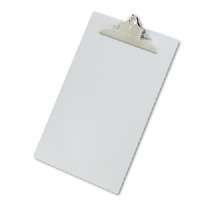 22519 Aluminum Clipboard, protective, 6 Clip