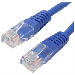 Picture of 4Xem 4XC6PATCH35BL 35 ft Cat6 Molded RJ45 UTP Patch Cable - Blue