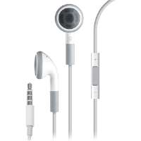 Picture of 4Xem 4XEARPHONESWH Premium Series Apple Type Earphones With Controller For iPhone- iPod- iPad