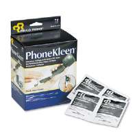 RR1303 Phone kleen Wet Wipes, Cloth, 5 x 5, 72 - Box